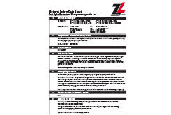 Cast Nylon Type 6 MSDS Data Sheet (ZL® 1100 Series)